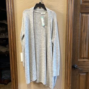 NWT Light Gray Cardigan